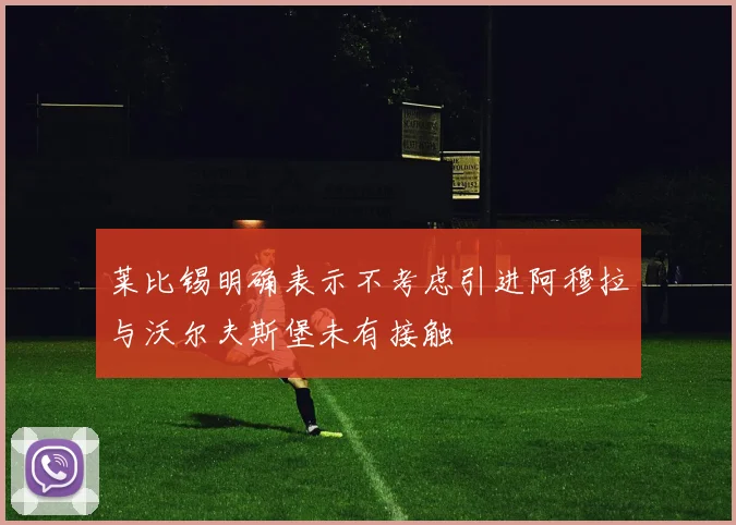 莱比锡明确表示不考虑引进阿穆拉与沃尔夫斯堡未有接触